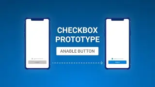 Checkbox Figma Prototype | Button not enable without checkbox click | Creative Figma Prototype