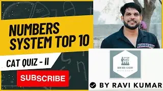 Number System Top 10 Question  | CAT Level Quiz - II | Quantitative Aptitude | CAT  Exam Preparation