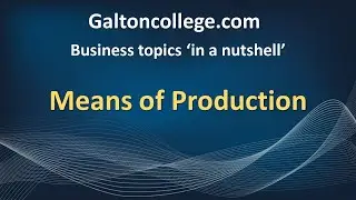 Means of Production