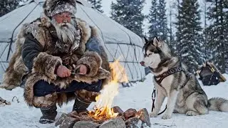Surviving –60°C | We Built a Shelter in a Blizzard with No Tools.