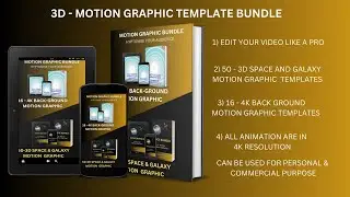 3D MOTION GRAPHIC TEMPLATES