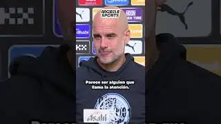 La REACCI&Oacute;N de GUARDIOLA sobre la FIESTA de GREALISH
