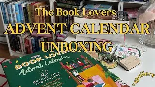[SPOILERS] The Book Lover's Advent Calendar: 25 Bookish Gifts for Readers Unboxing | Amazon Prime