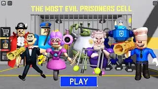 All Morphs in Roblox Barry Prison Run! New Scary Obby Full Gameplay#roblox 
