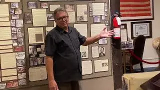 Joe Lewandowski of the Tularosa Basin Historic Society Speaks on Black History Exhibit 