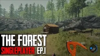 The Forest | Singleplayer - Ep.1| Naked & Scared!
