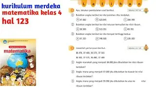 Matematika kelas 4 volume 1 halaman 123 kurikulum merdeka