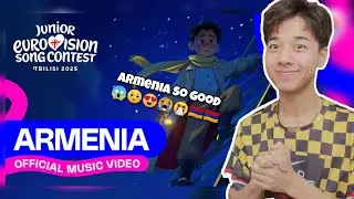 Albert - Brave Heart | 🇦🇲 Armenia | Official Music Video | Junior Eurovision 2025 | Jeevan REACTION
