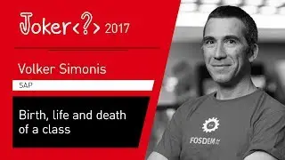 Volker Simonis — Birth, life and death of a class