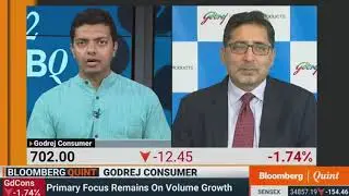 Mr. Vivek Gambhir - MD & CEO, GCPL shares his views on  GCPL's Q2 FY19 results on Bloomberg Quint