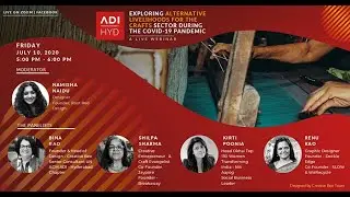 Exploring alternative livelihood for the crafts sector | Webinar