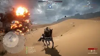 Battlefield 1 RAW Gameplay Vehicle 2 - Play easy as Cavalry (37K2D)