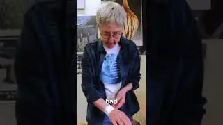 Как правильно зафиксировать запястья для работы с керамикой #керамика #постукивание #приятно