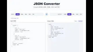 JSON Converter 1.0.0 -Convert JSON to CSV, XML & YAML Instantly!