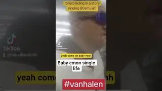 Fit old man skating in a store,I've got  tool to satisfy#vanhalen#80s#music #fitness #funny#shorts