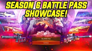 NEW MODERN WARFARE SEASON 6 BATTLE PASS SHOWCASE! (Season 6 Battle Pass)