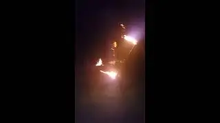 Feuerstab Walking Dance & Fire Act - die Sinnliche Art des Feuers