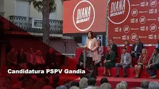 Presentación candidatura PSPV-PSOE Elecciones Municipales 2019 | Diana Morant
