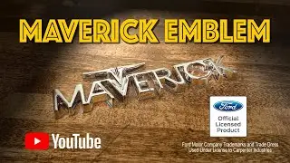 Dennis Carpenter Maverick Emblem Officially Licensed by Ford