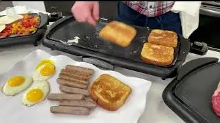 GreenPan Bistro XL Nonstick Electric Griddle on QVC