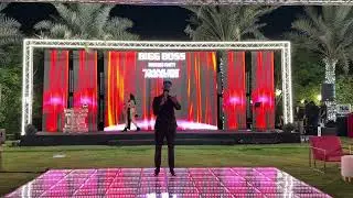 PRANIT MORE roast PERFORMANCE AT BIG BOSS SUCCESS PARTY DUBAI bigboss danubeparty