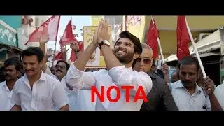 Nota Trailer Vijay Devarakonda must watch