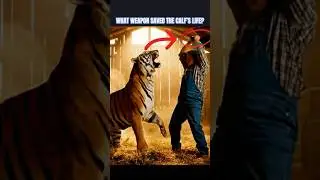 What Weapon Saved the Calf&rsquo;s Life? &mdash; Brave Man vs Wild Tiger  #animals