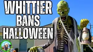 WHITTIER BANS HALLOWEEN LANE CELEBRATION at Lisco Street 😱🤯 [2024]