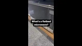 What is a flatbed microwave?