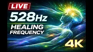 LIVE 528Hz Healing Frequency 🌌 Deep Sleep & Relaxing Ambient Music