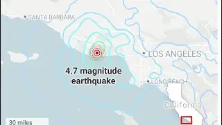 Malibu Earthquake: Dozens of Aftershocks Rock SoCal!