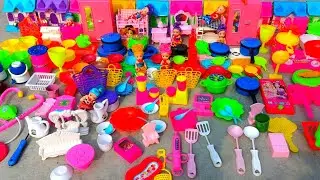  6:24 Minutes Satisfying Barbie Mini Kitchen Toys ASMR 😍 | Princess Cooking Playset minitoy 6.m😄