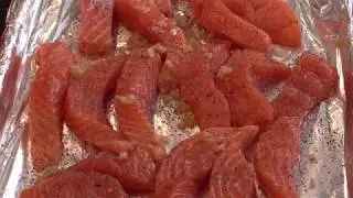 Как приготовить жареного лосося в азиатском стиле