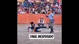 FINAL INESPERADO en Takanakuy Per&uacute; #costumbres #tradiciones