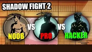NOOB vs PRO vs HACKER - Shadow Fight 2 | Who will win in hindi