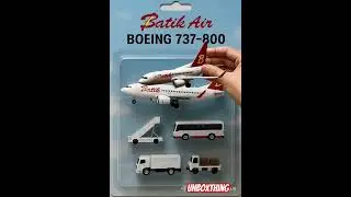 Batik Air Boeing 737-800 Die Cast #diecast #boeing737 #batikair