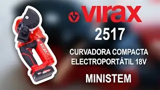 MINISTEM - Curvadora compacta electroport&aacute;til de 18V - 2517XX - VIRAX