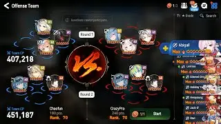 Epic Seven - Guild War - Exotic vs irons (CrazyPro)