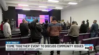 Local bishop hosts dialogue on gun violence, housing issues