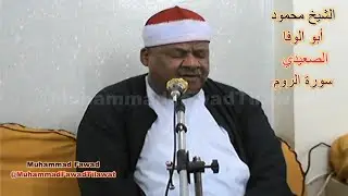 Sheikh Mahmoud Abu Al Wafa Al Saidi | Surah Rum | الشيخ محمود أبو الوفا الصعيدي | سورة الروم | Fawad