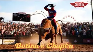 Liga da Alegria - Botina e chap&eacute;u
