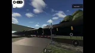 CP 8544 Leads a Tanker Train at Southline District Roblox