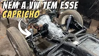 MONTAGEM DO CHASSI DO FUSCA 1969, Z&Eacute; GOTINHA! NEM A VOLKSWAGEN TEM ESSE N&Iacute;VEL DE CAPRICHO!