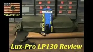 Lux-Pro LP130 keychain flashlight review