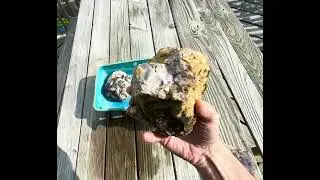 High Grade Tiffany Stone BertrandIte ￼ opal fluorite nodule 1