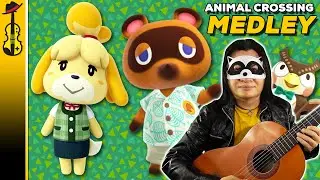 Animal Crossing Medley - Town/Shop/Character Themes (Guitar & Melodica Cover) || String Player Gamer