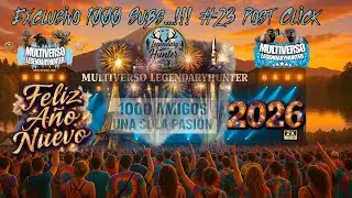 EXCLUSIVO 1000 AMIGOS EN AÑO NUEVO#TheHunterCallOfTheWild