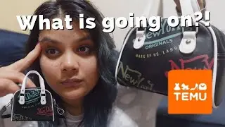 Temu Haul! Luxury Purse Dupes?! Von Dutch, Jacquemus, and More!