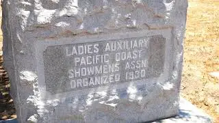 Dainty Dotty Jensen Grave Fat Lady Ringling Bros Barnum & Bailey Circus Evergreen Cemetery LA CA USA