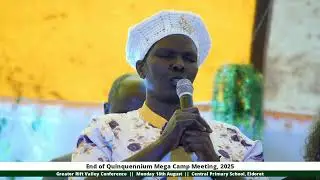 End of Quinquennium Mega Camp Meeting, 2025 - Monday 18th August - Afternoon